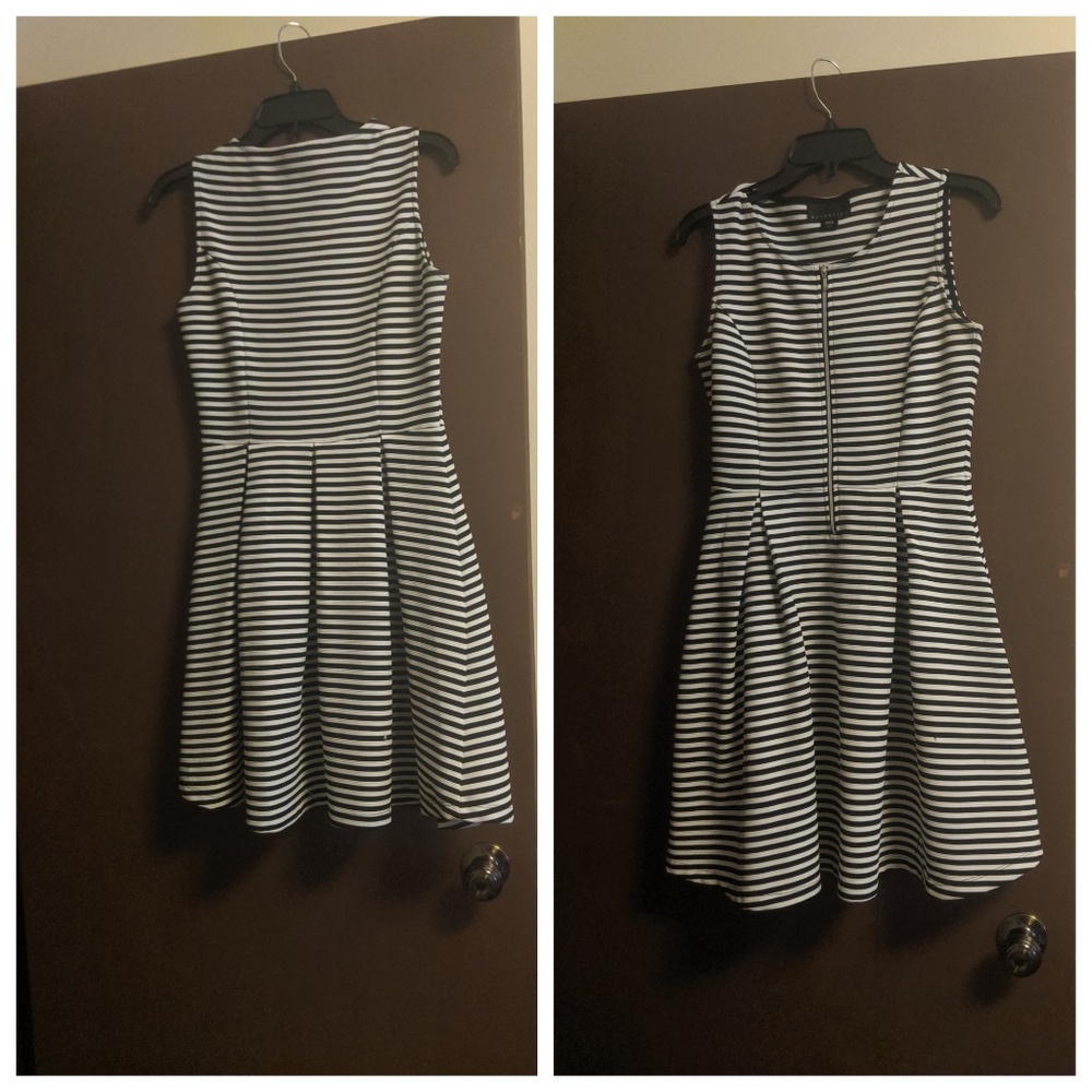 Striped Cocktail Dress